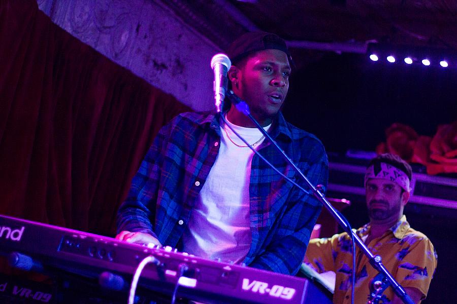 Mackeal Wells on the keys