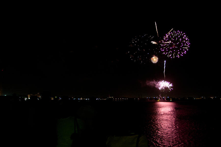 Fireworks cap off the night