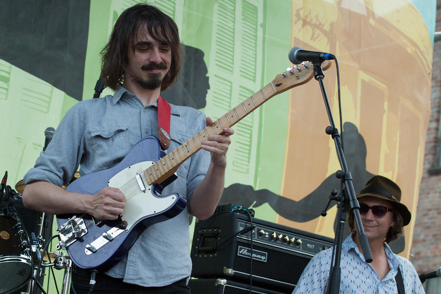 Chris Stafford on guitar
