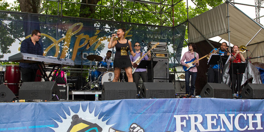 Robin Barnes and band