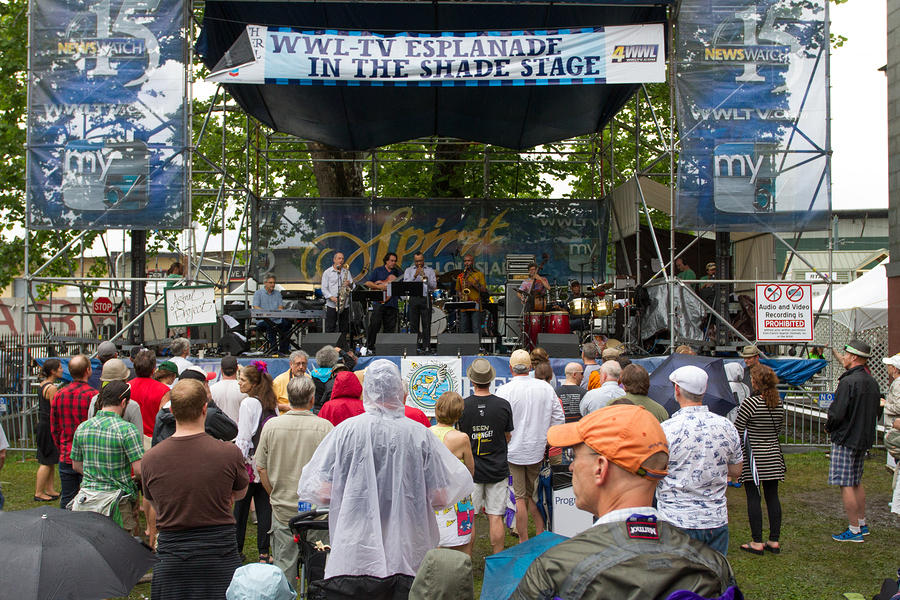 Astral Project at Esplanade in the Shade stage