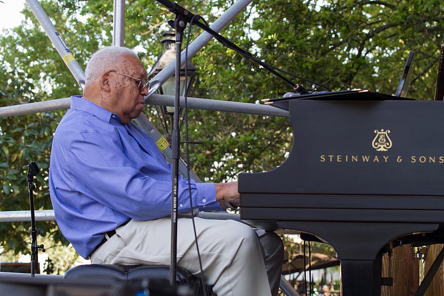 Ellis Marsalis on piano