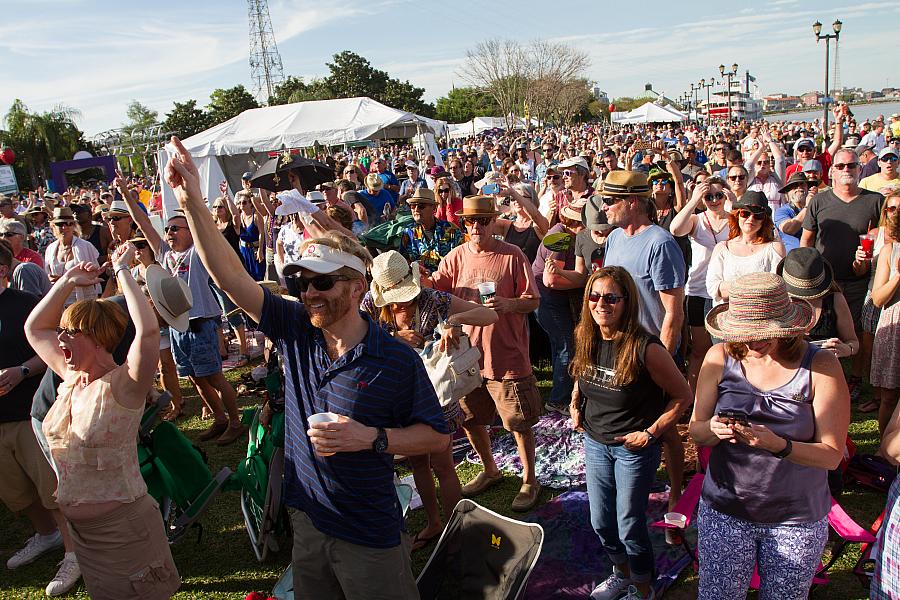 Abita Beer Stage Crowd
