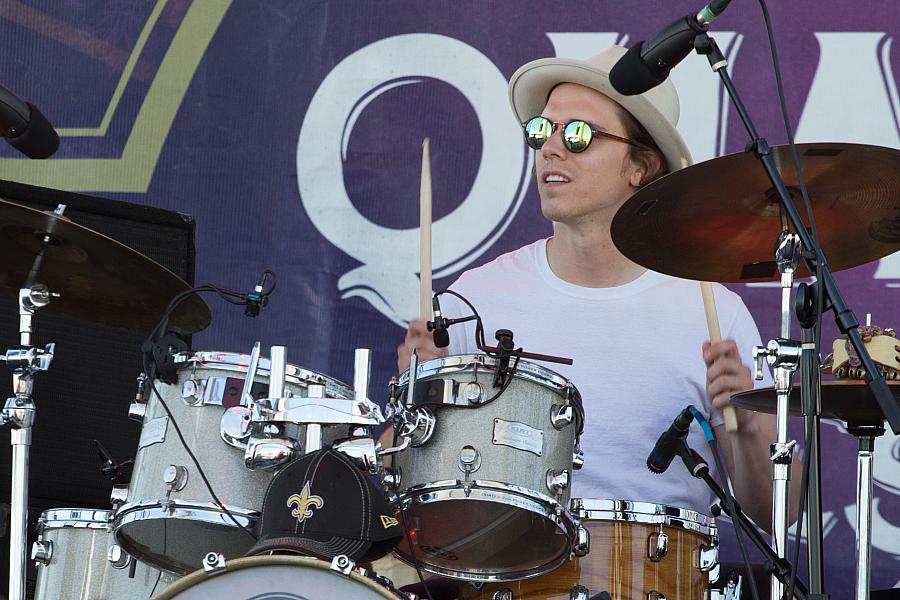 Jack Craft on drums