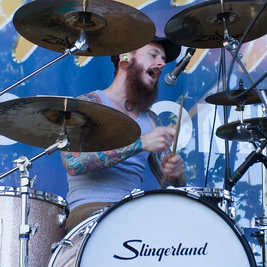 Joe Lilly on Drums