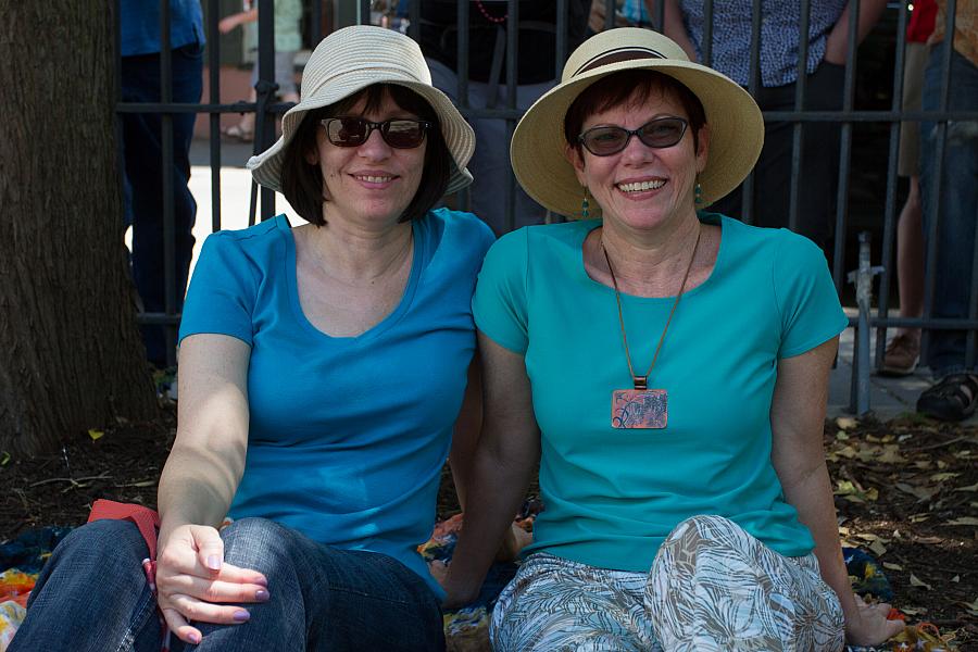 Marla and Lauren