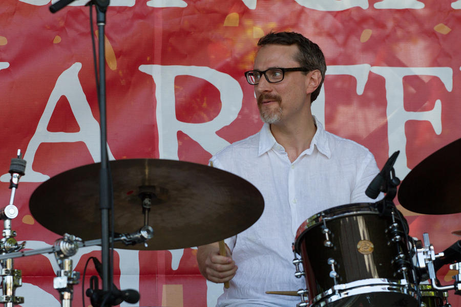 Barnaby Gold on drums