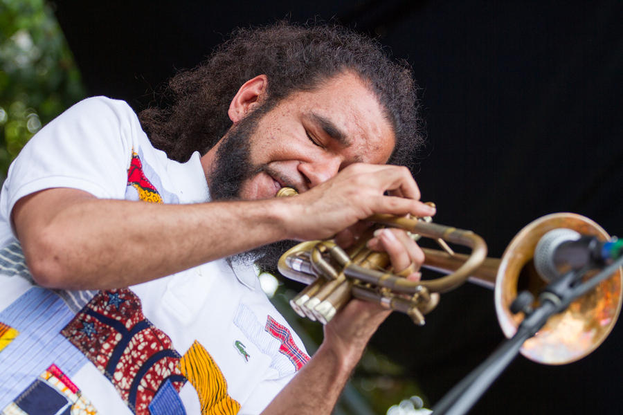 Ashlin Parker on Trumpet