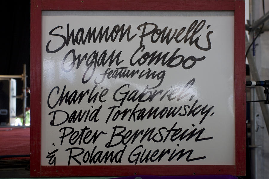 Shannon Powell's Organ Combo