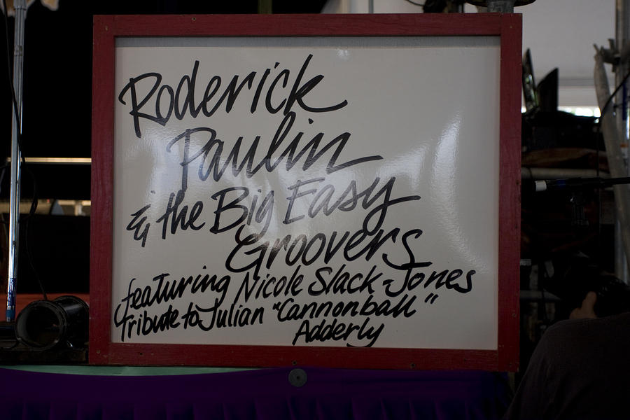 Roderick Paulin and the Big Easy Groovers