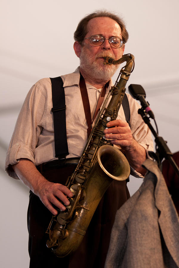 Eric Traub on tenor sax