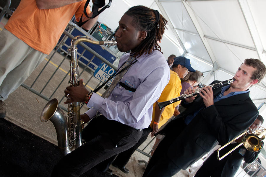 Stephen Gladney on sax