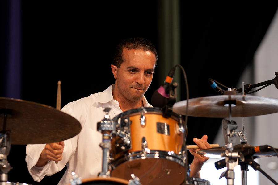 Troy Davis on drums