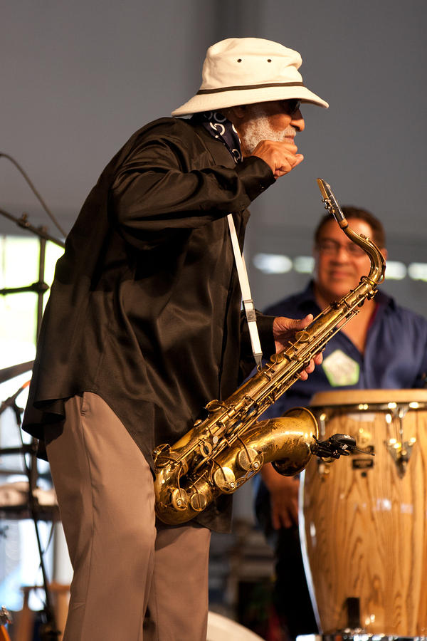 Sonny Rollins on sax