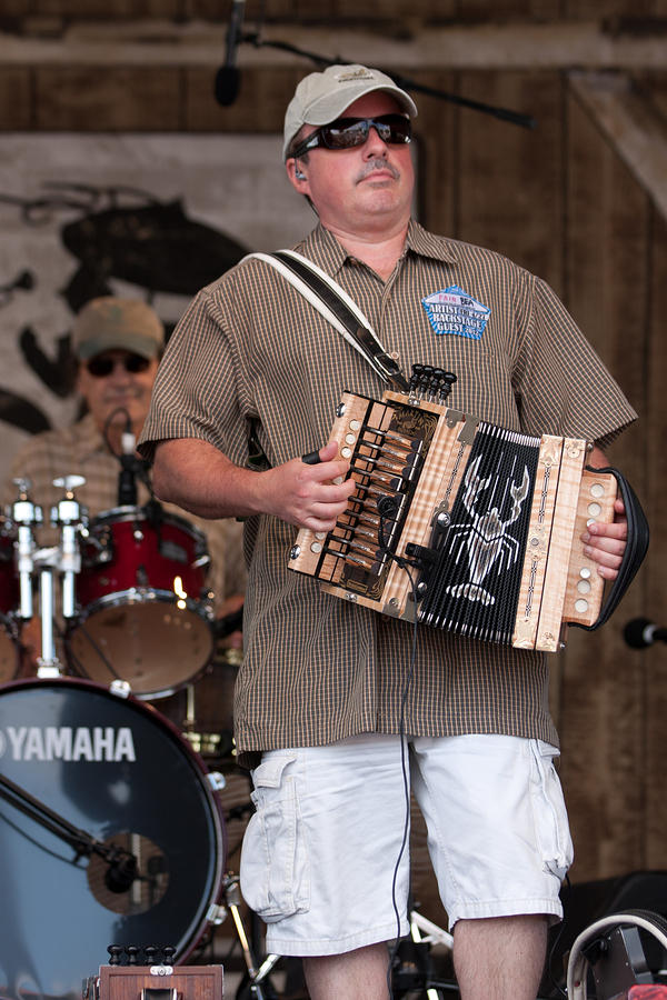 Jimmey Breaux on accordian