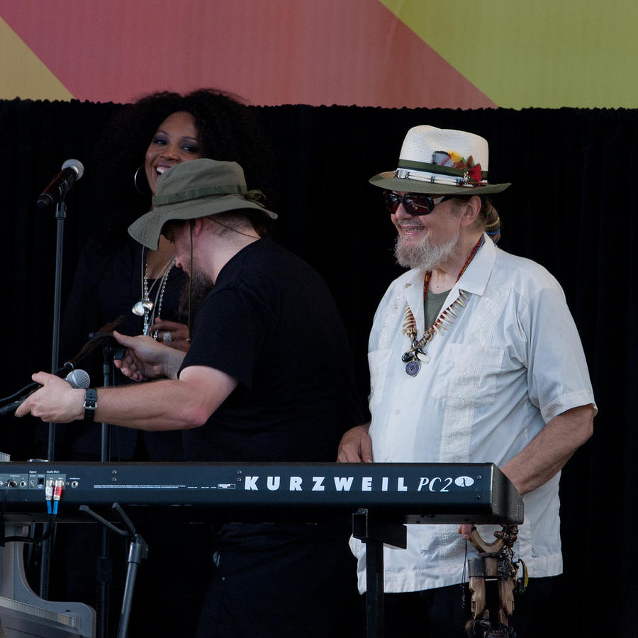 Dr. John takes the stage