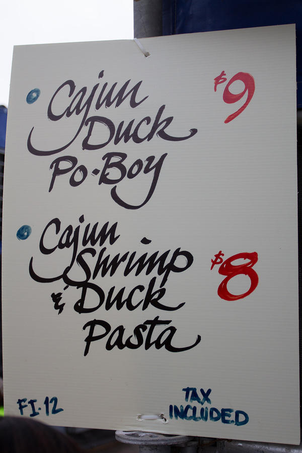 Crescent Catering menu