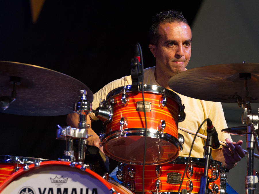 Troy Davis on drums