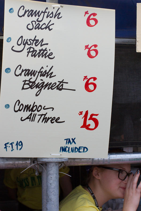 Patton’s Caterers menu