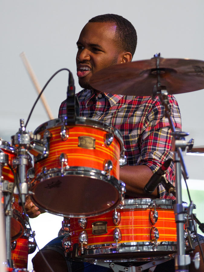 Alvin Ford on drums