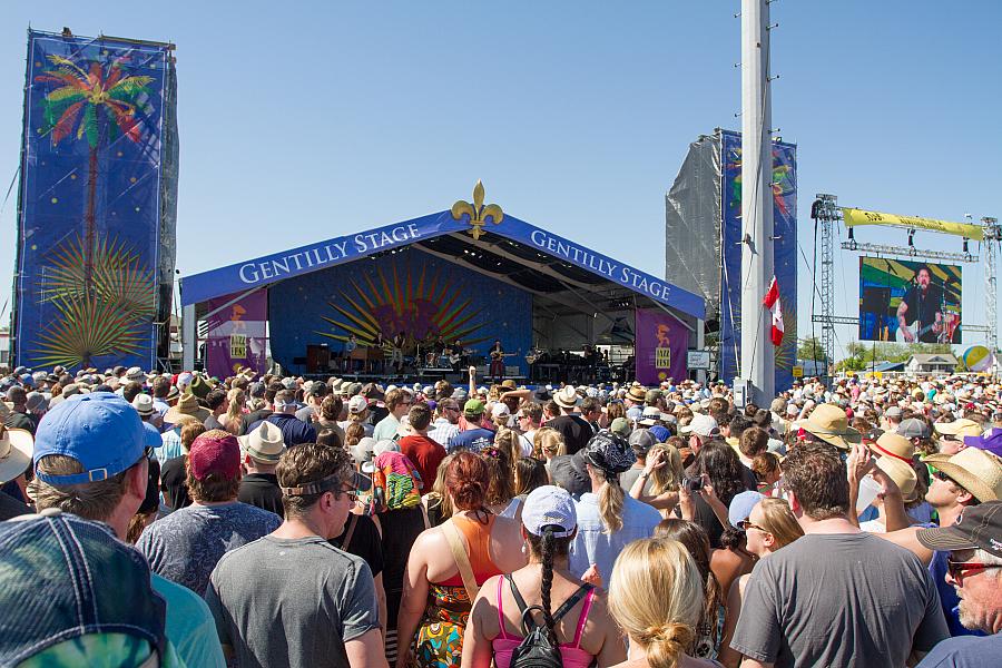 Gentilly Stage Crowd