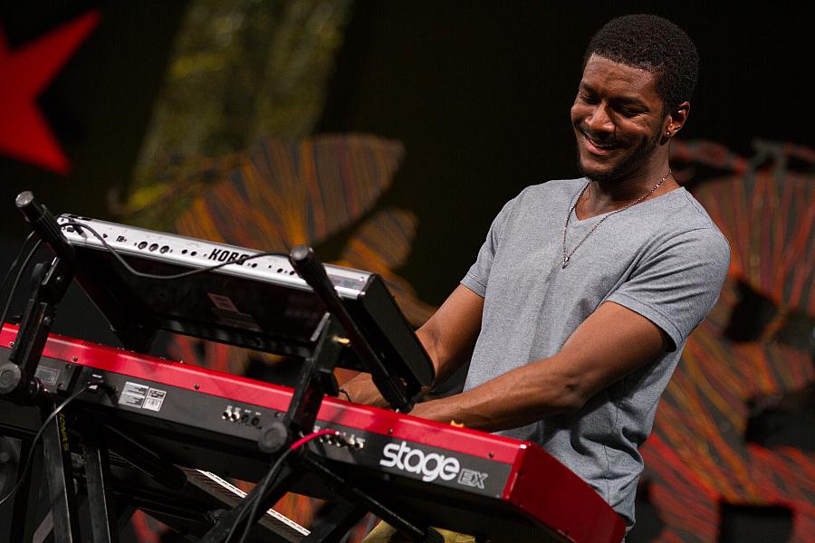 Cory Henry on keyboard