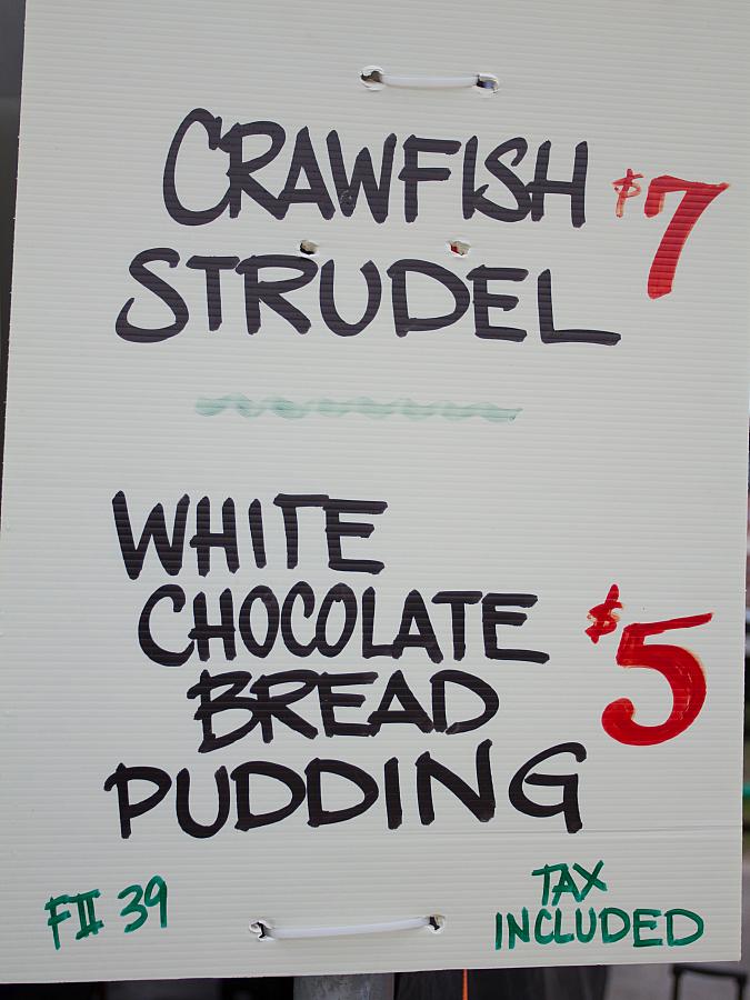Cottage Catering menu