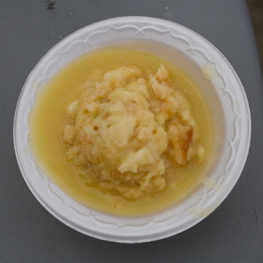 White Chocolate Bread Pudding