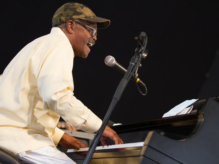 Dwight Fitch on piano