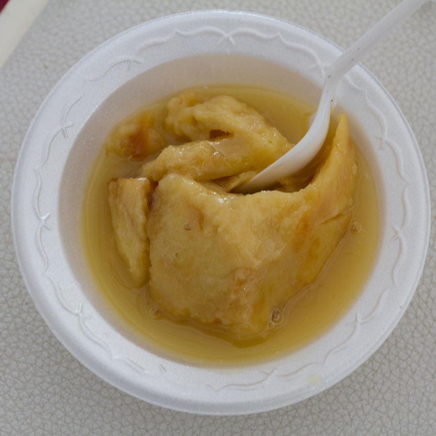 White Chocolate Bread Pudding
