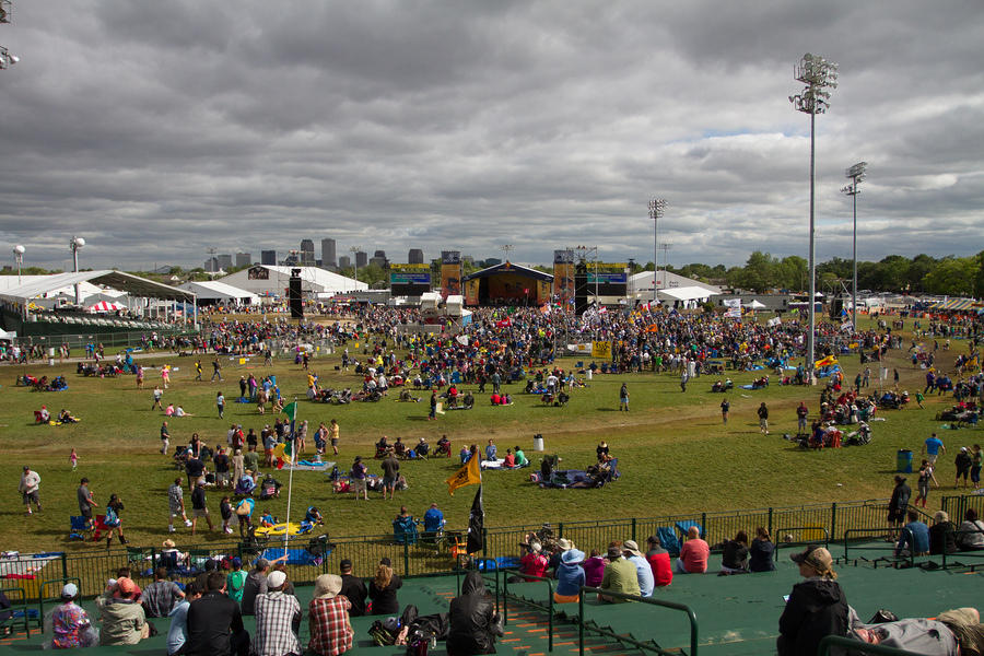 Grandstands View