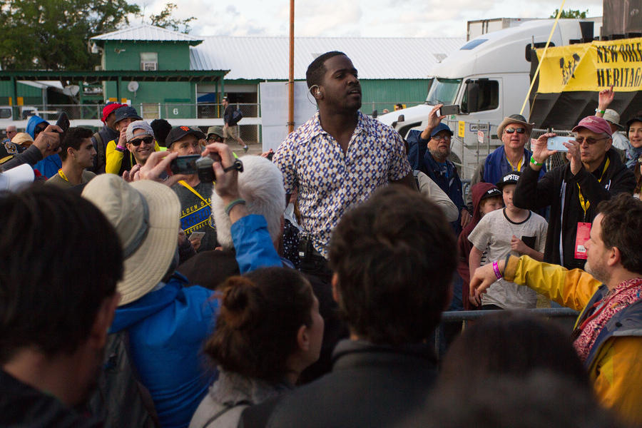 Marcus in the Crowd