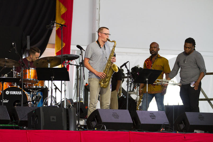 Miles Berry sax solo