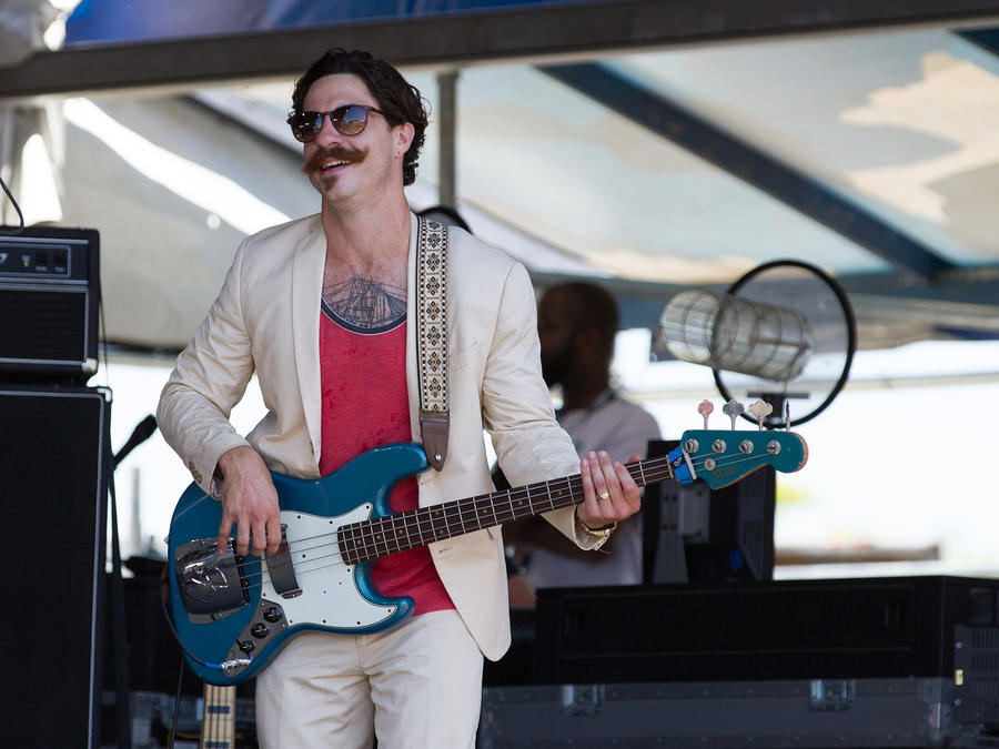 Chad Penot on guitar