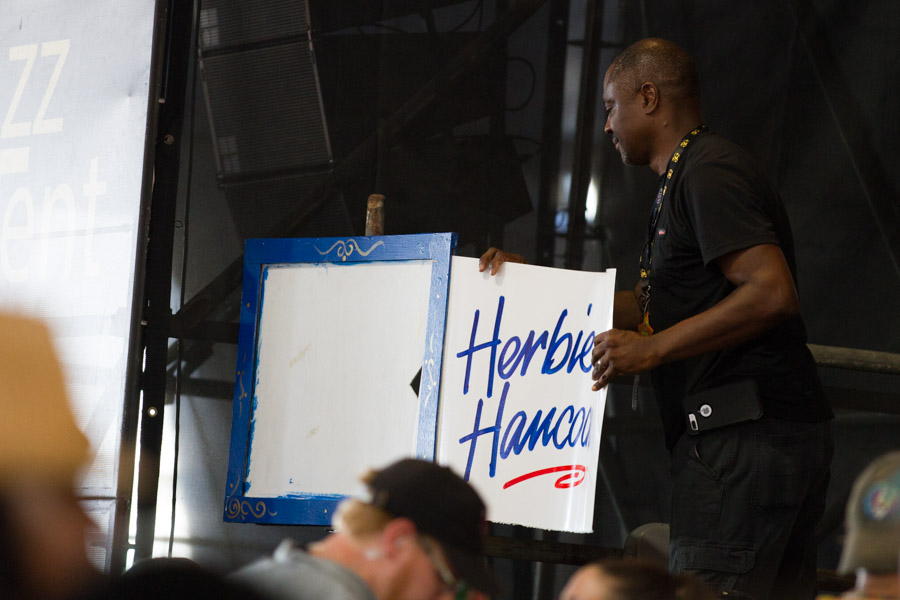 Herbie Hancock sign change