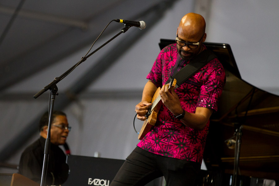Lionel Loueke on guitar