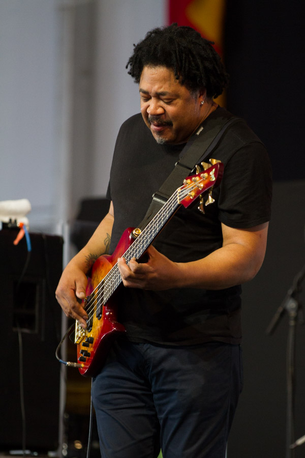 James Genus on bass