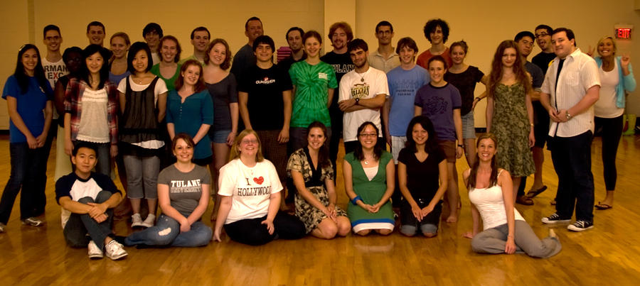 Tulane Ballroom - Fall 2009 Group Photo