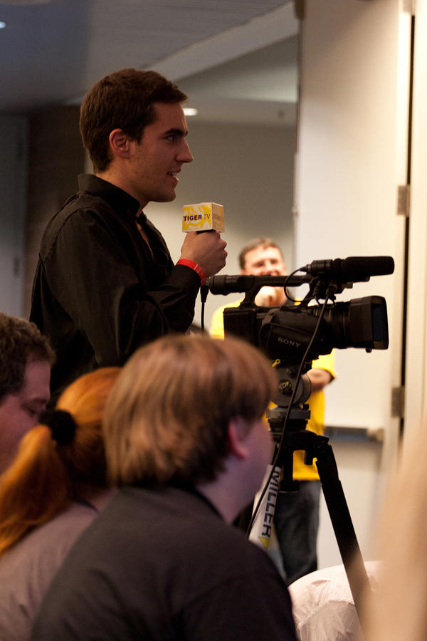 Tiger TV reporter