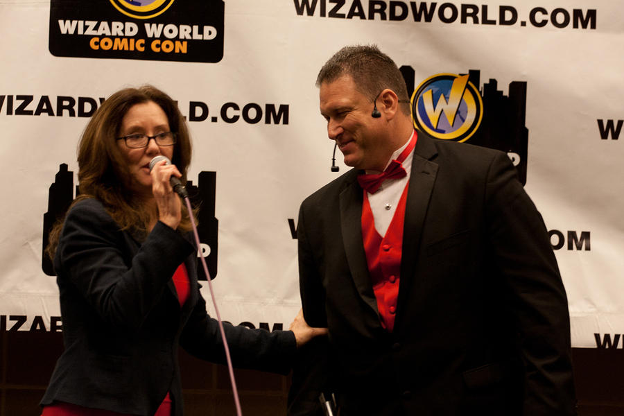 Mary McDonnell and Jarrett Crippen