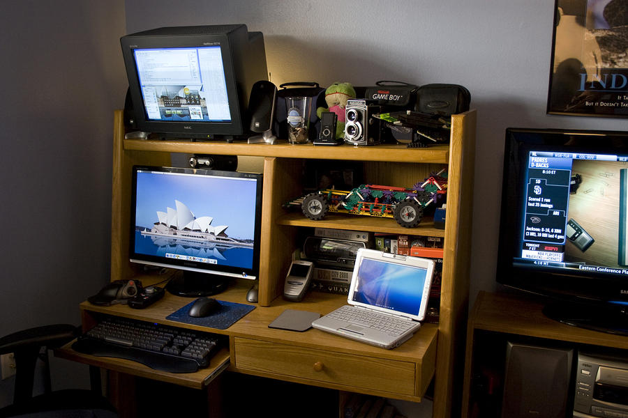 My Desk - April 2008