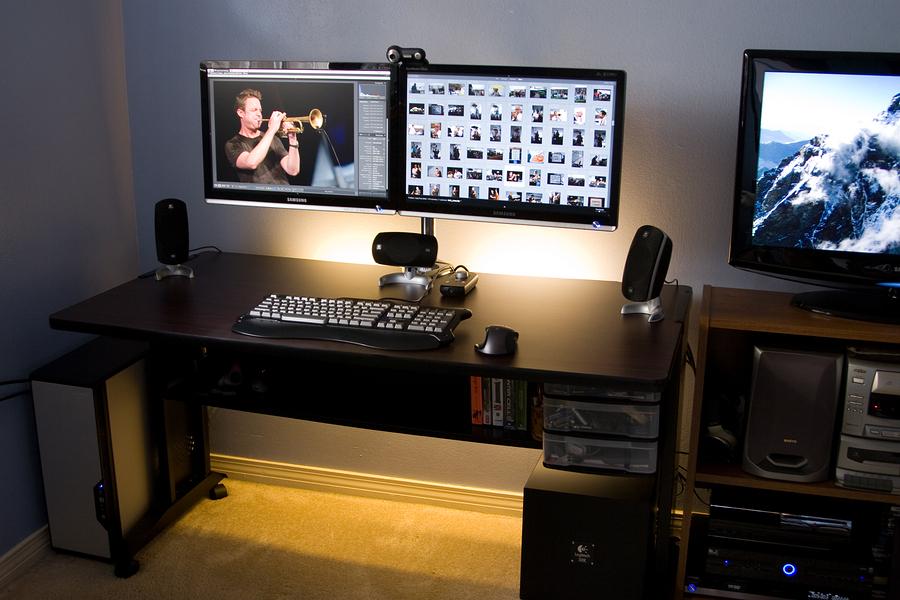 My Desk - February 2009