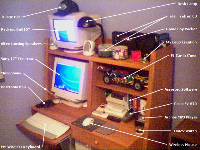 My Desk - March 2003