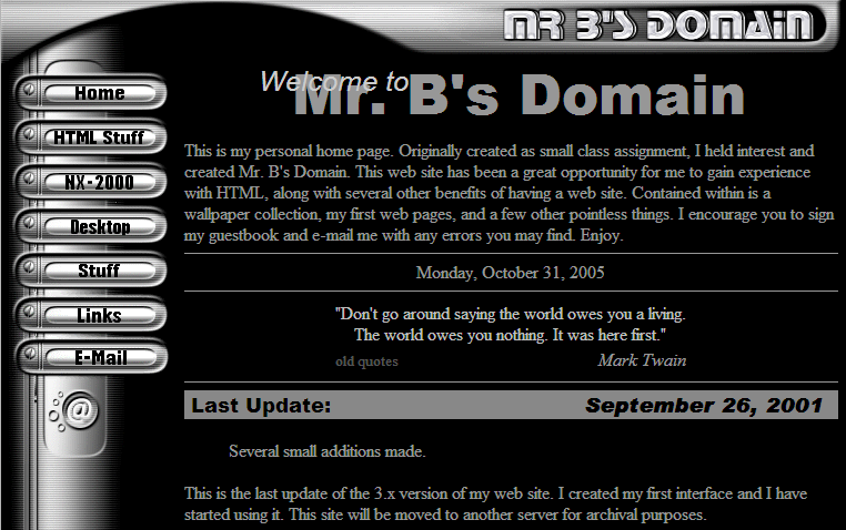 Mr. B's Domain - v3