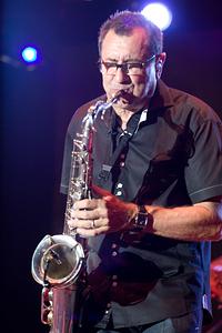 Larry Klimas on sax