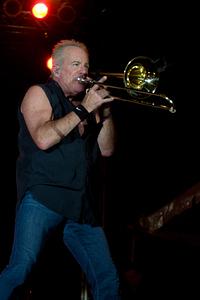 James Pankow on trombone
