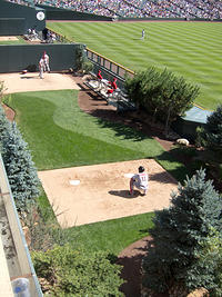 Coors Field bullpen