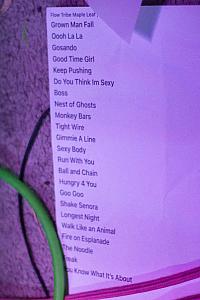 Set List