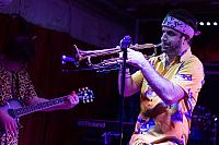 K.C. on trumpet