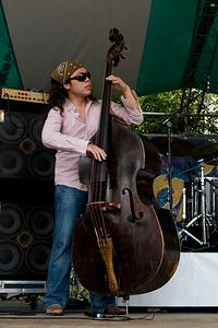 Nobu Ozaki on bass